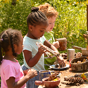 mud play kitchen