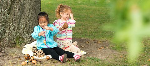 outdoor play for children