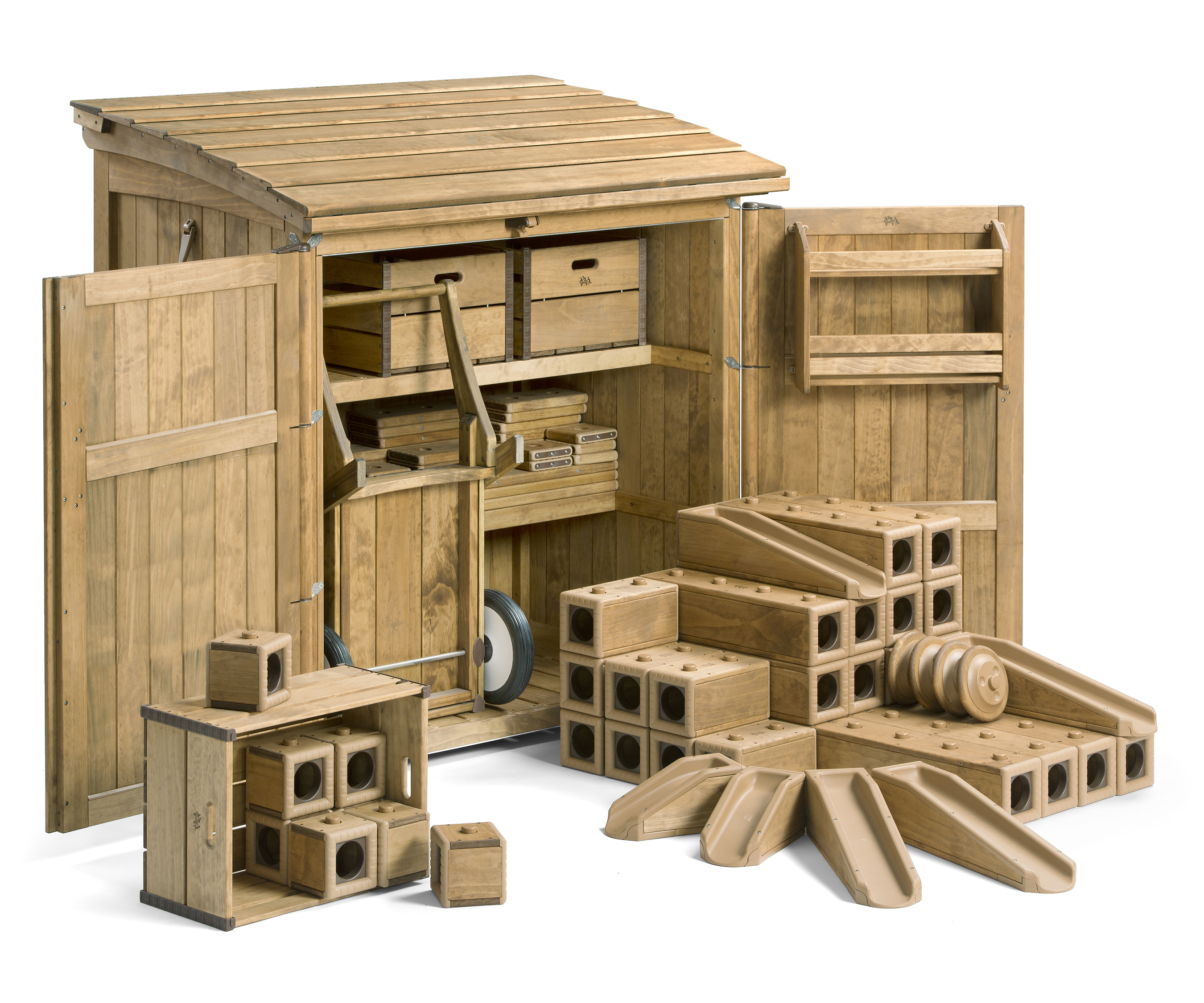 outdoor play blocks