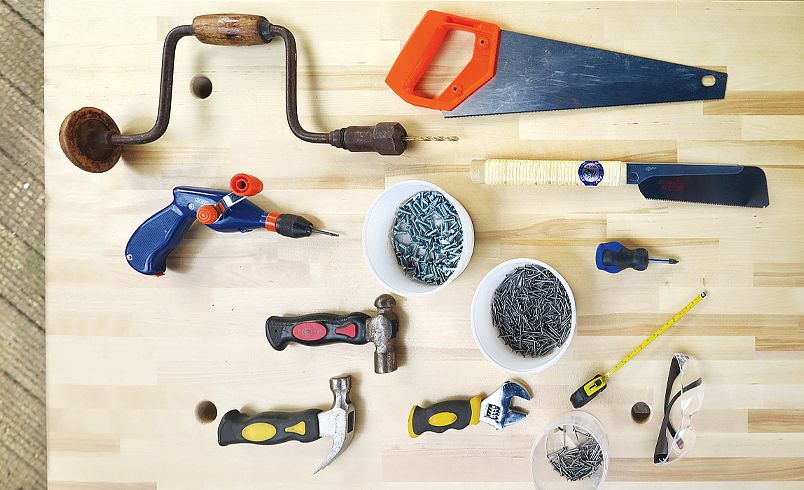 Tools in Workshop, TOOLS AND HARDWARE - Dictionary for Kids