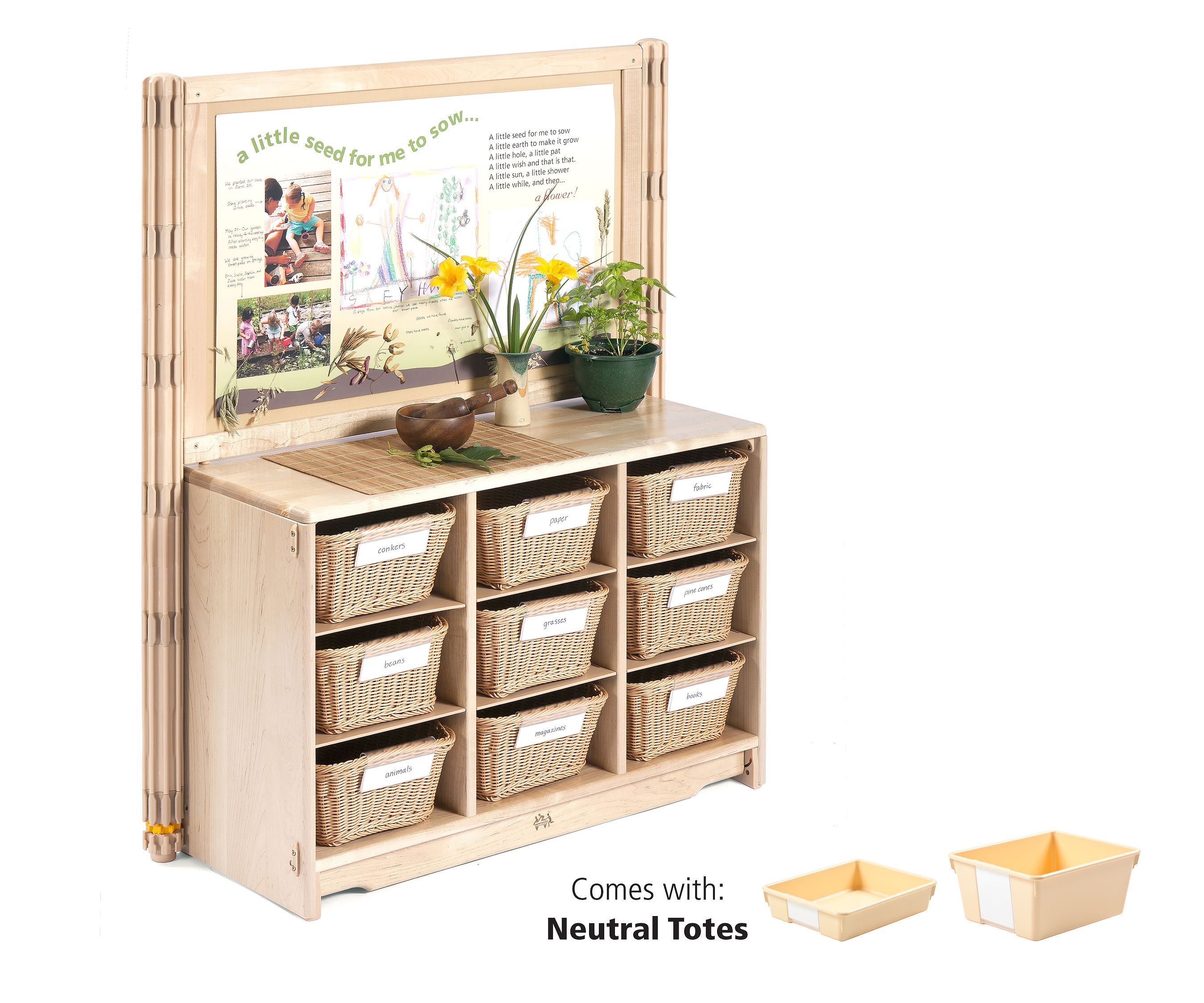 Tote Tray Storage Cabinet (48 Totes)